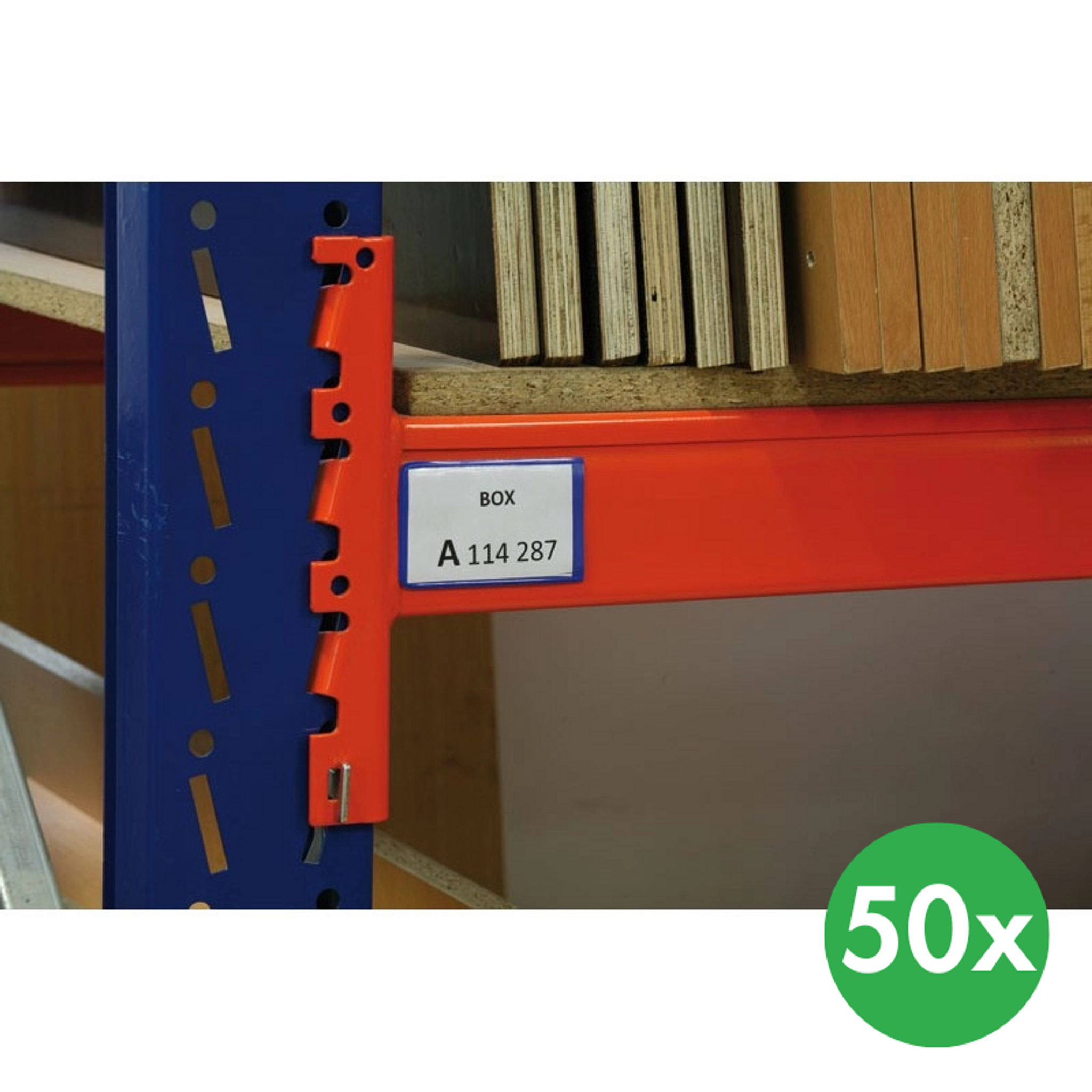 Kieszenie magnetyczne 40x80 mm, 50 szt.