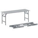 Klapptisch FAST READY, 170x50 cm, graues Gestell, grau