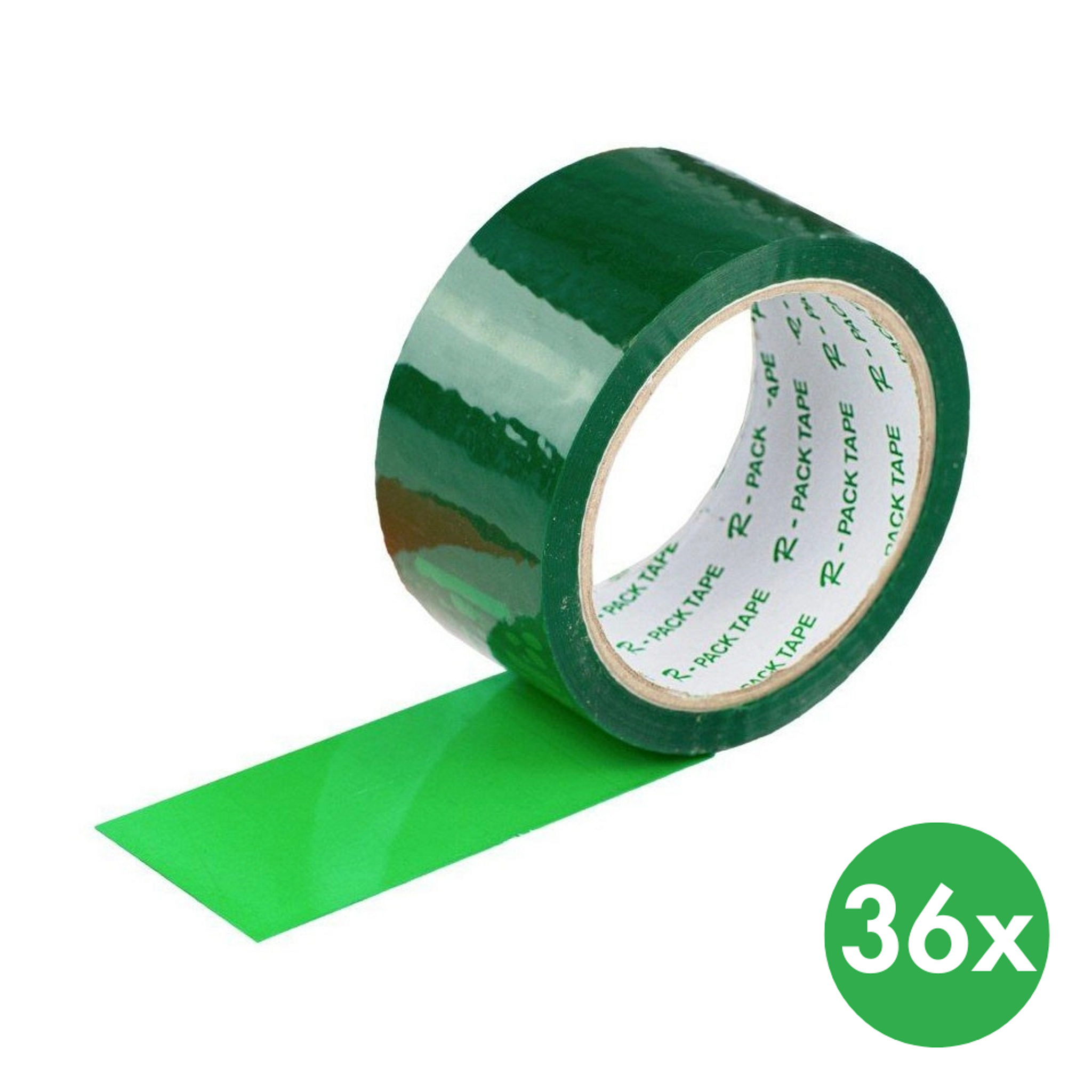 Klebeband, 50 mm x 66 m, 36 Stk., grün