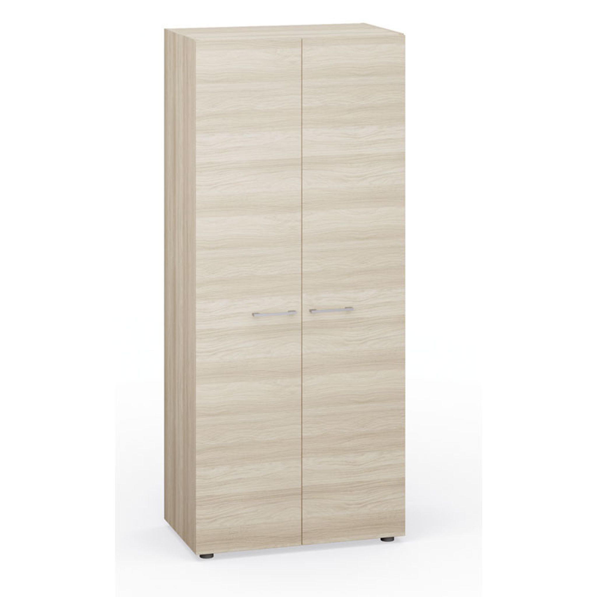 Kleiderschrank mit ausziehbar PRIMO 2023, 1 Regalböden, 800 x 420 x 1781 mm, Eiche natur