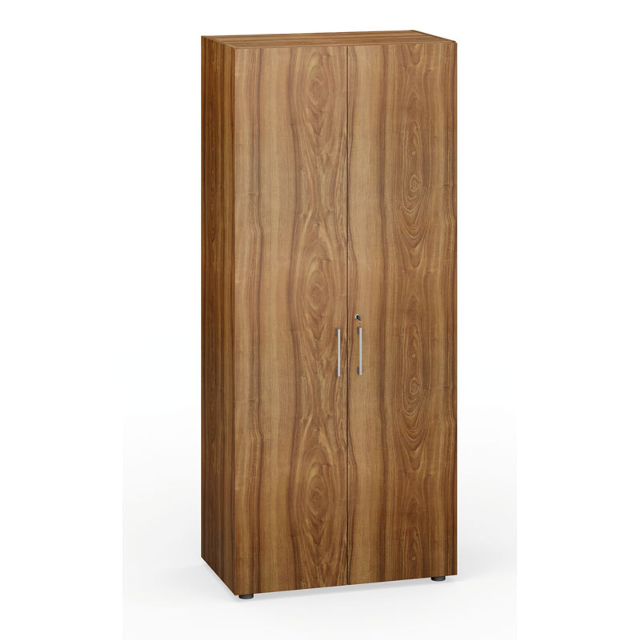 Kleiderschrank mit ausziehbar PRIMO 2023, 1 Regalböden, 800 x 420 x 1781 mm, Nussbaum