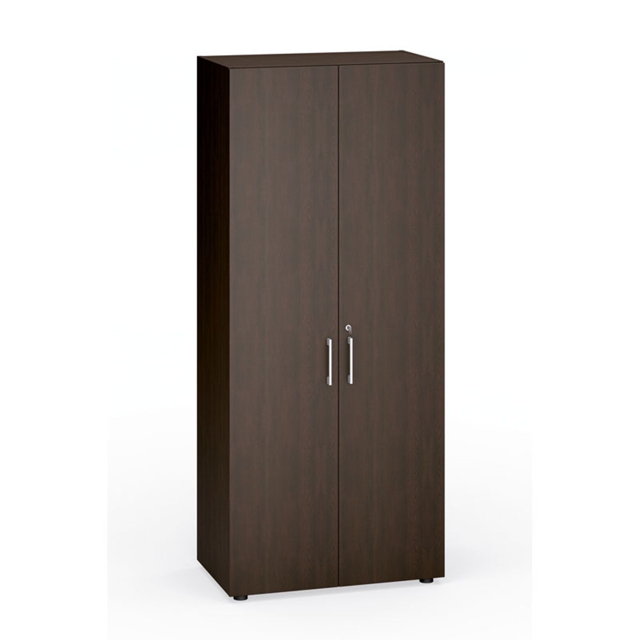 Kleiderschrank mit ausziehbar PRIMO 2023, 1 Regalböden, 800 x 420 x 1781 mm, Wenge