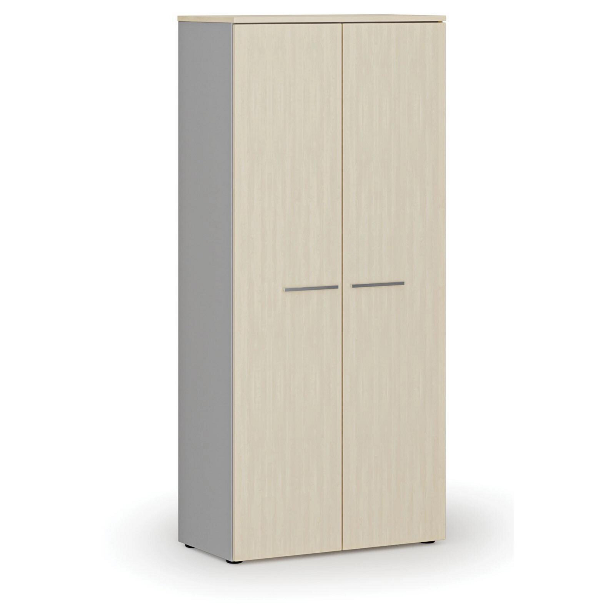 Kleiderschrank mit Auszug PRIMO GRAY, 1781 x 800 x 420 mm