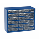 Kleinteilemagazin aus Metall, 306 x 155 x 282 mm, 30x S