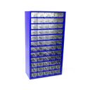 Kleinteilemagazin aus Metall, 306 x 155 x 552 mm, 60x S