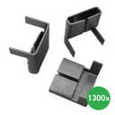 Klemme für Stahlband, Typ R 20 mm, 1300 Stk.