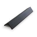 Koextrudierte Abschlussleisten für WPC-Terrassendielen, 50 × 2850 mm, 10 Stk., dunkelgrau