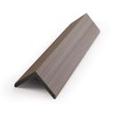 Koextrudierte Abschlussleisten für WPC-Terrassendielen, 50 × 2850 mm, 10 Stk., rosewood