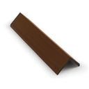 Koextrudierte Abschlussleisten für WPC-Terrassendielen, 50 × 2850 mm, 10 Stk., teak mix