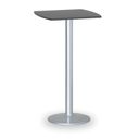 Koktailový stôl OLYMPO II, 660x660 mm, sivá podnož, doska grafit