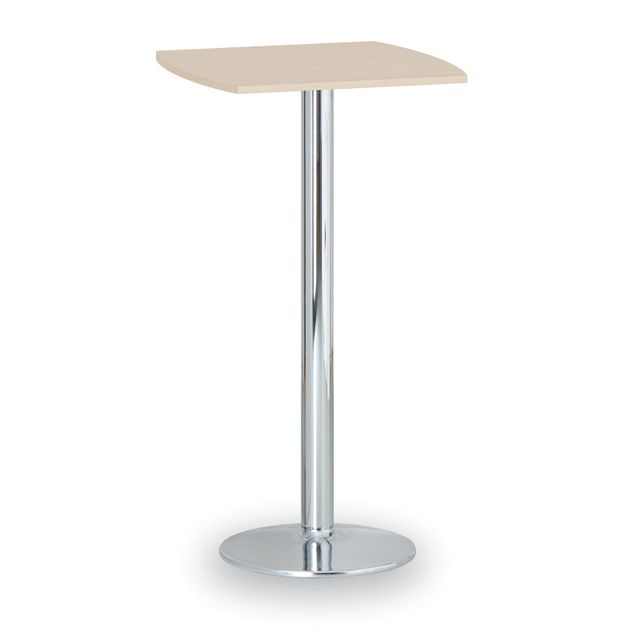 Koktejlový stůl OLYMPO II, 660x660 mm, šedá podnož