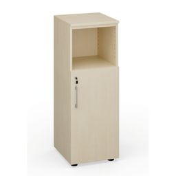 Kombinovaná kancelárska skriňa PRIMO, 400 x 420 x 1087 mm, breza