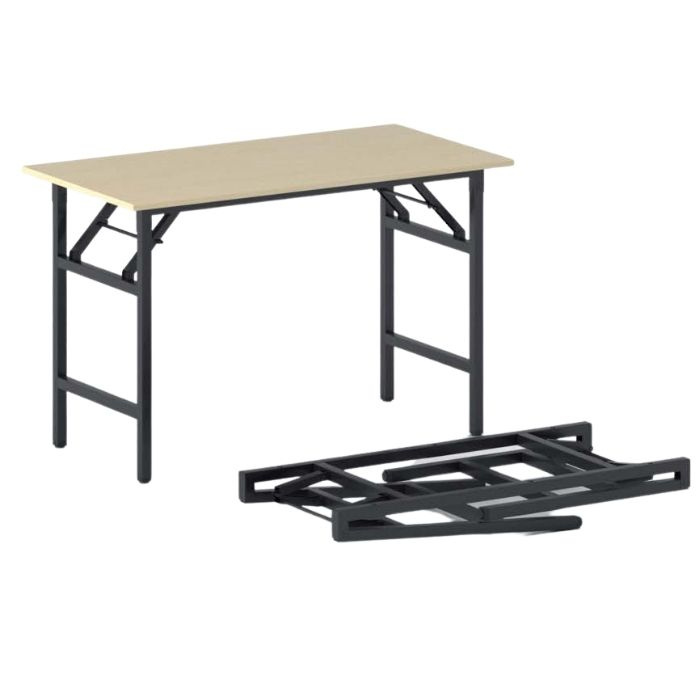 Fotografia produktu: Konferenčný stôl FAST READY, 120x60 cm, čierna podnož, breza