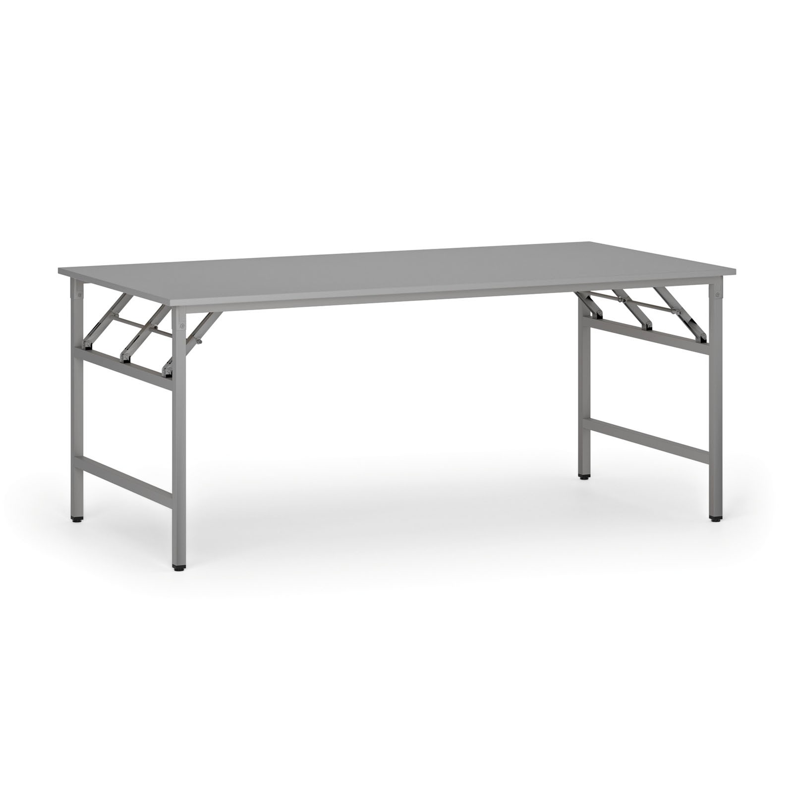 Fotografia produktu: Konferenčný stôl FAST READY, 180x90 cm, sivostrieborná podnož, sivá