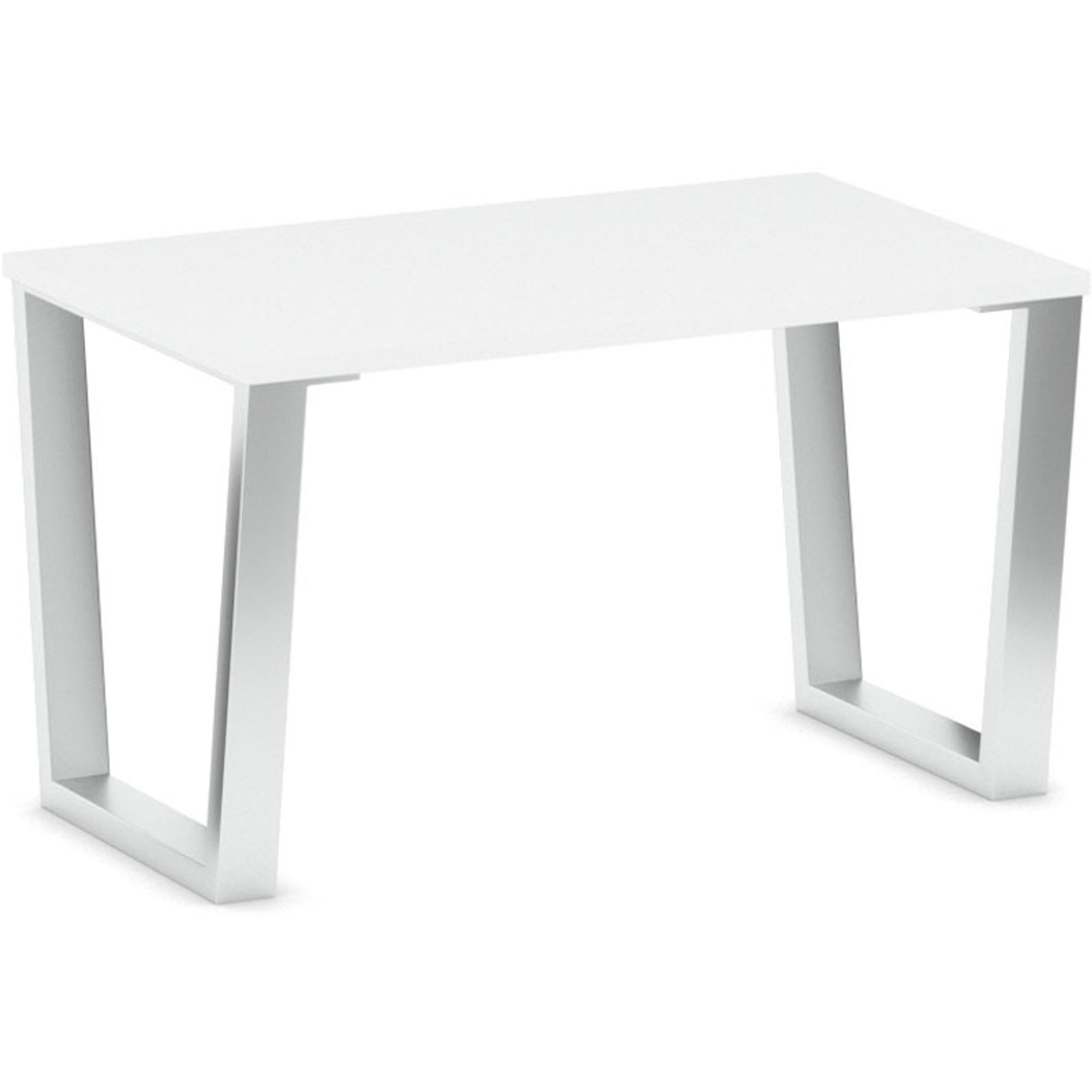 Konferenčný stôl VECTOR, 100x68 cm, biela