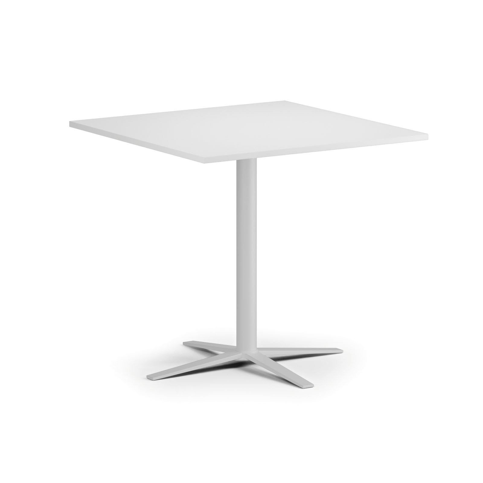 Fotografia produktu: Konferenčný stolík AURA, 60x60 cm, biela podnož, biela