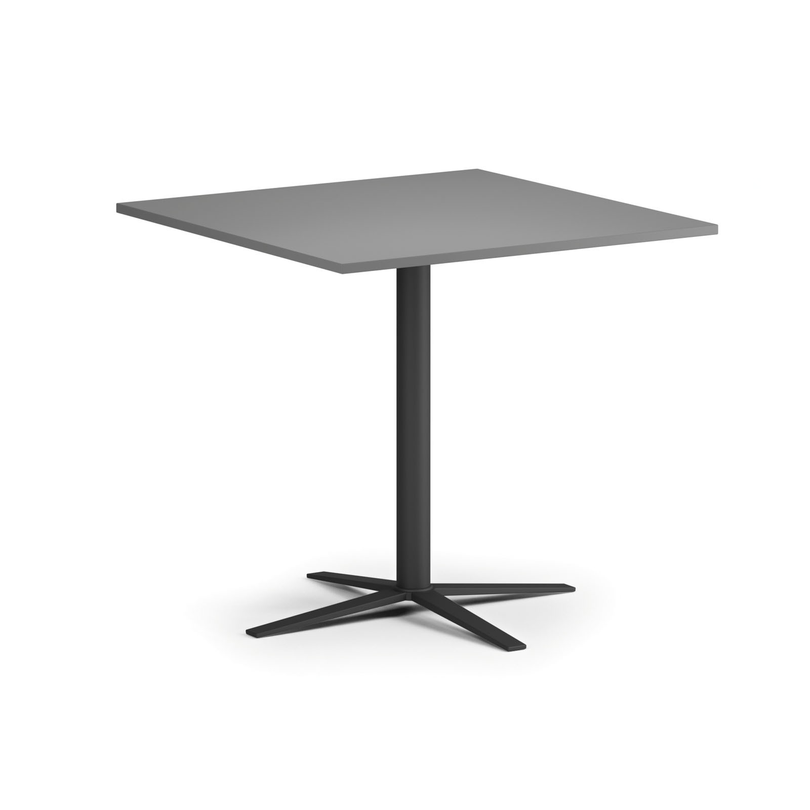 Fotografia produktu: Konferenčný stolík AURA, 60x60 cm, čierna podnož, grafit