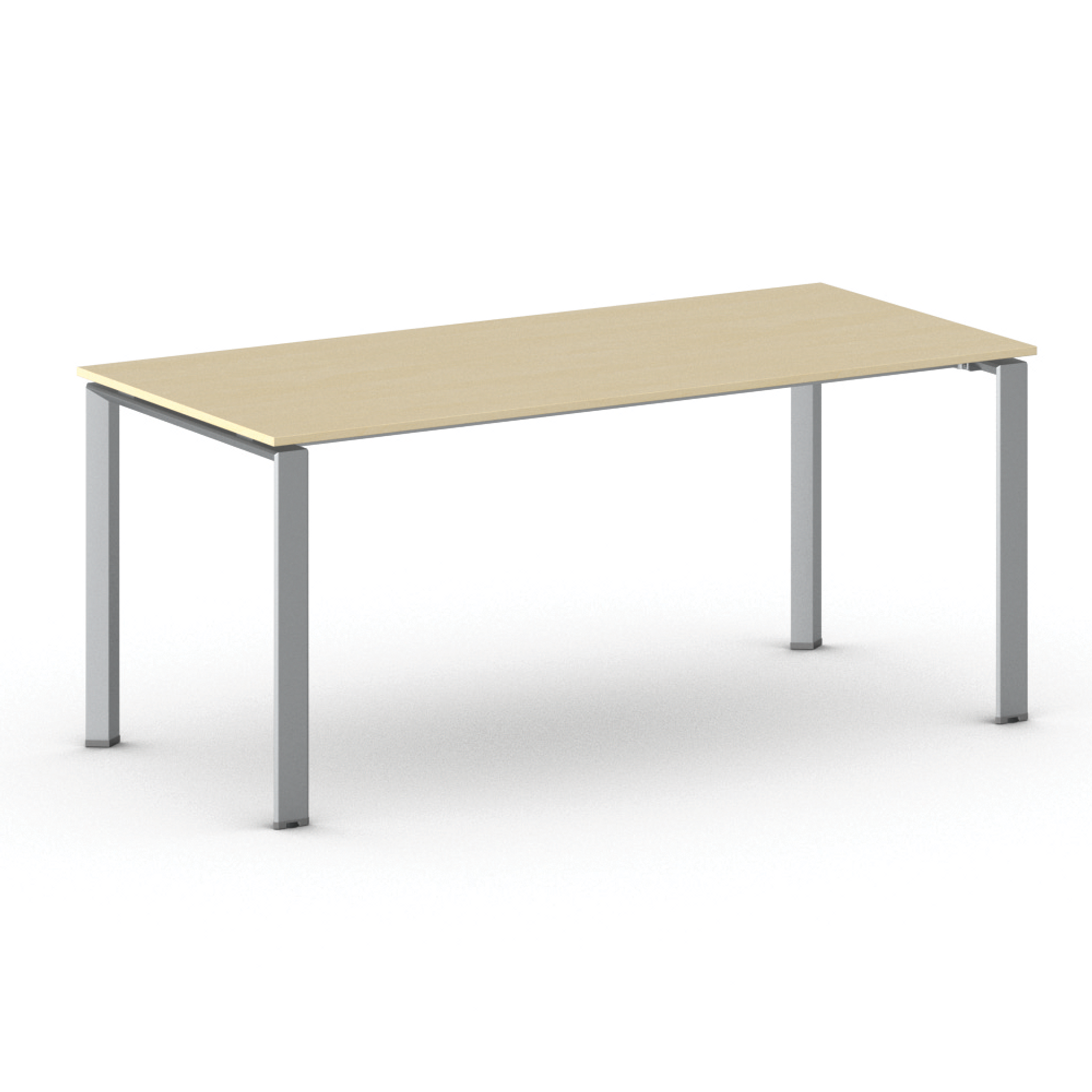 Konferenztisch, Besprechungstisch INFINITY 180x90 cm, graues Fußgestell