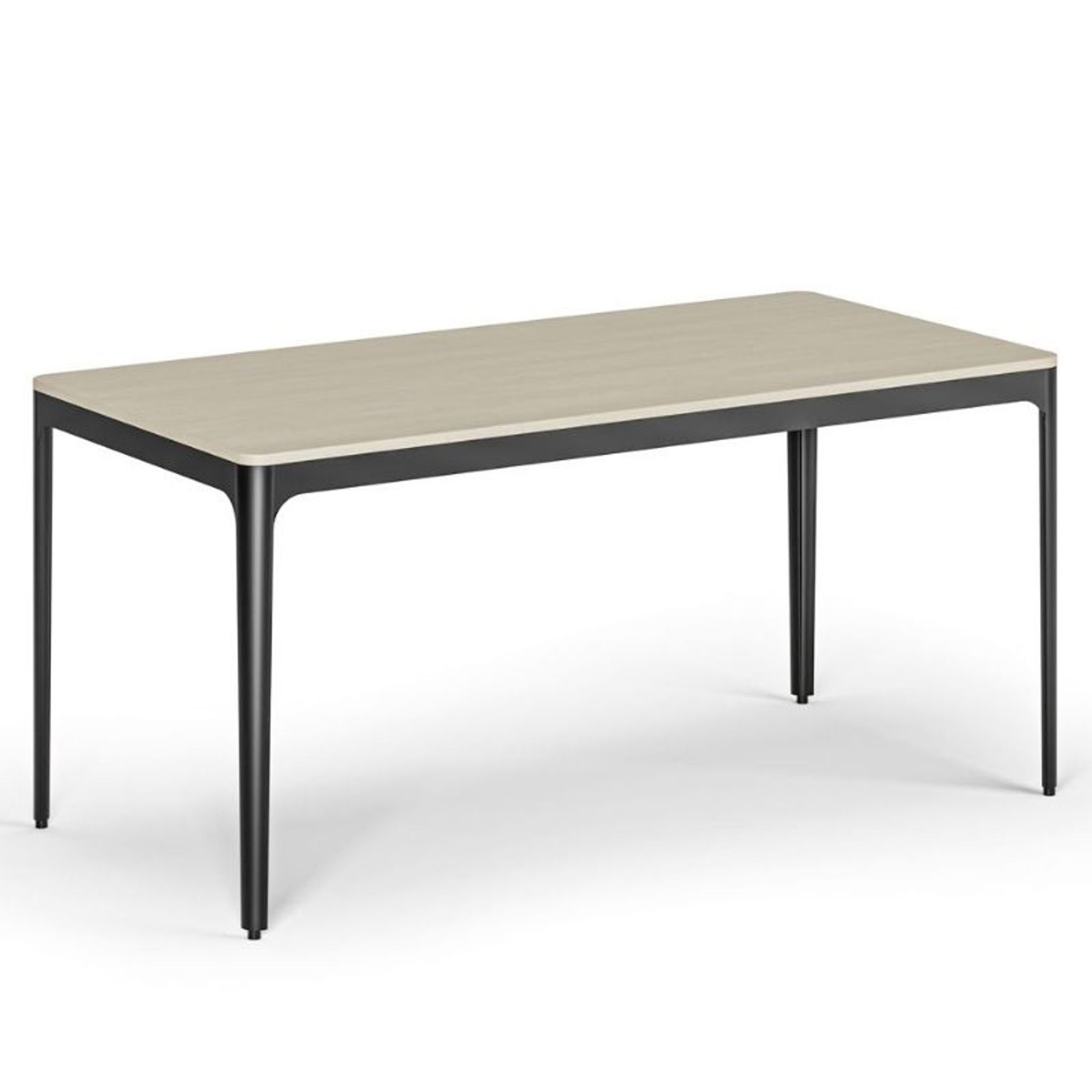 Konferenztisch, Besprechungstisch NOVA, 160 x 80 cm, abgerundete Kanten