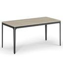 Konferenztisch, Besprechungstisch NOVA, 160 x 80 cm, abgerundete Kanten, Eiche natur