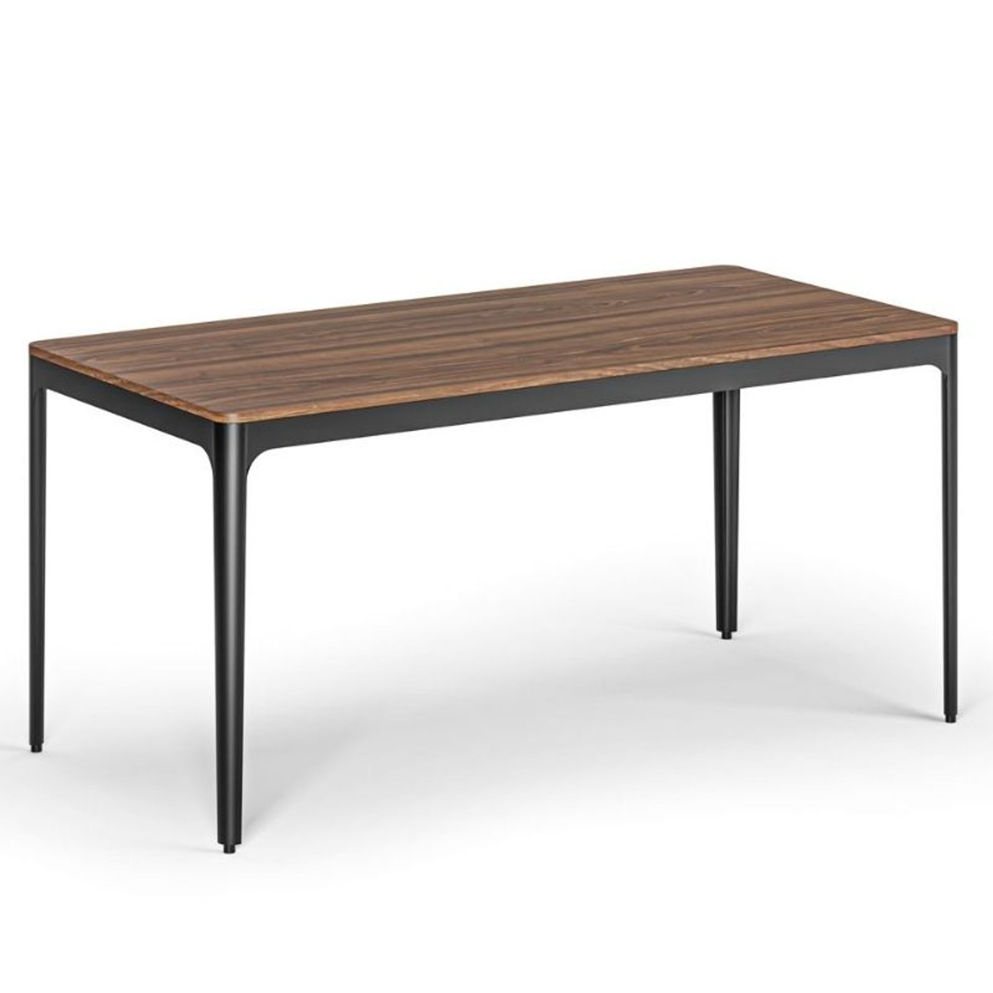 Konferenztisch, Besprechungstisch NOVA, 160 x 80 cm, abgerundete Kanten, Nussbaum Konferenztisch, Besprechungstisch NOVA, 160 x 80 cm, abgerundete Kanten, Nussbaum