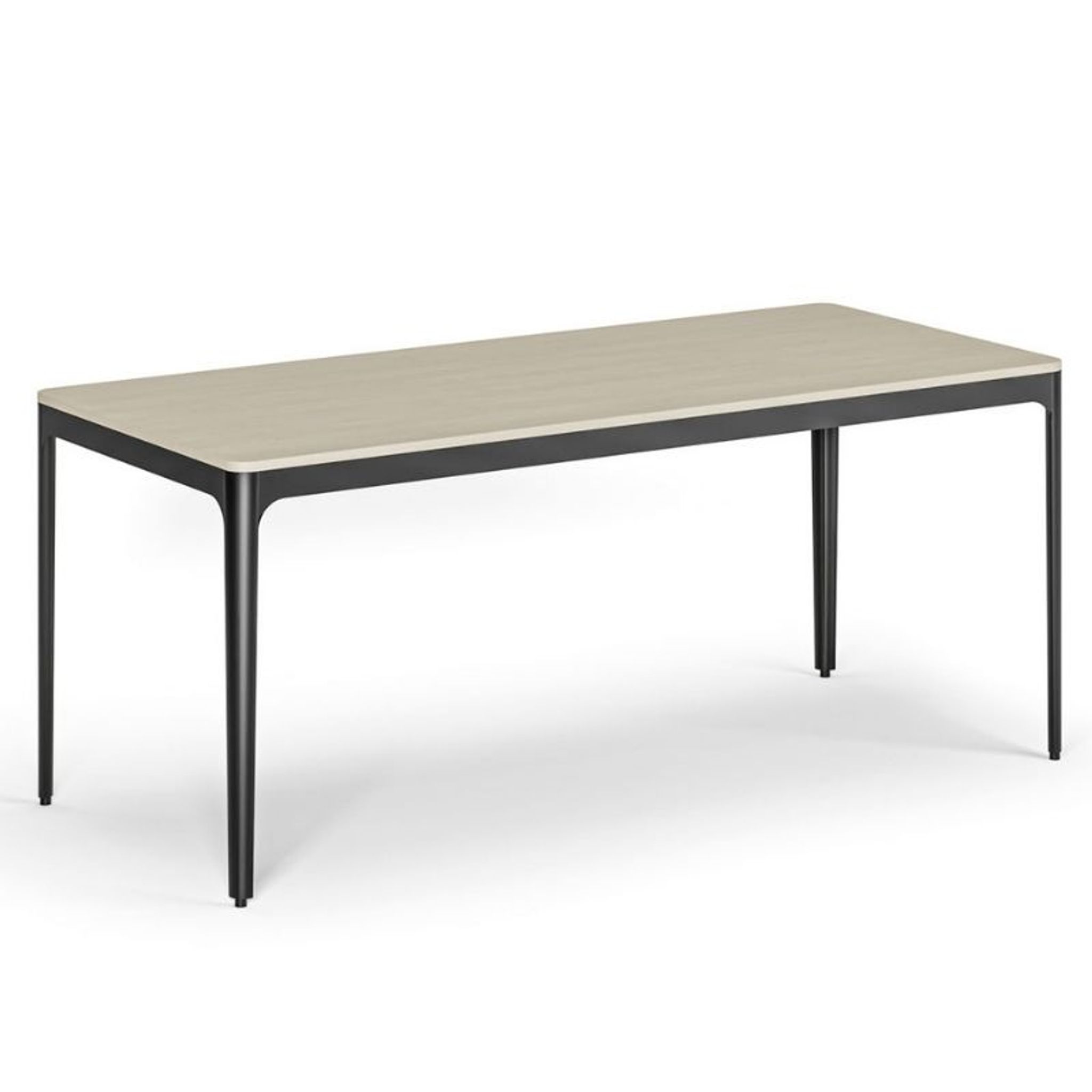 Konferenztisch, Besprechungstisch NOVA, 180 x 80 cm, abgerundete Kanten, Birke Konferenztisch, Besprechungstisch NOVA, 180 x 80 cm, abgerundete Kanten, Birke