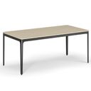 Konferenztisch, Besprechungstisch NOVA, 180 x 90 cm, abgerundete Kanten, Birke