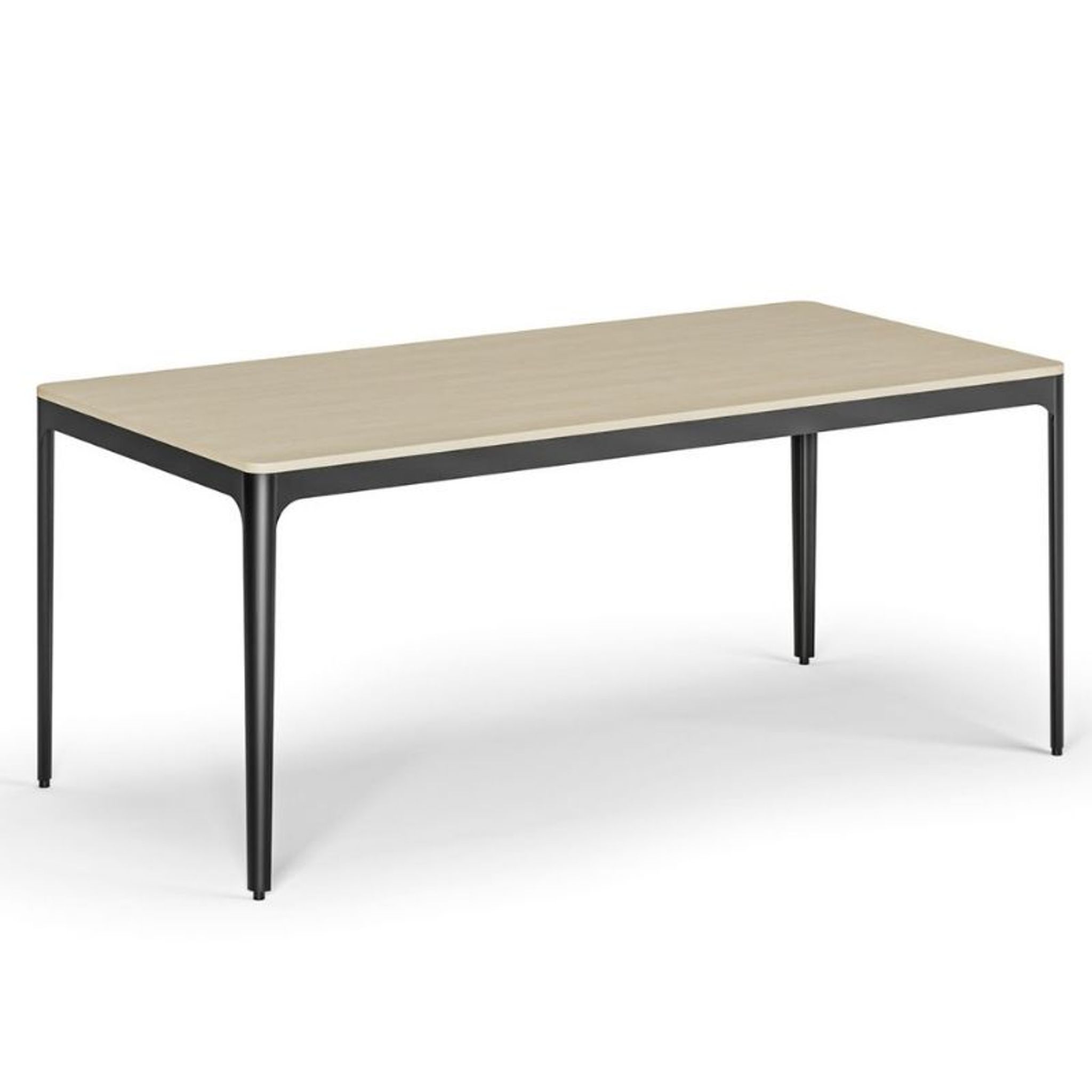 Konferenztisch, Besprechungstisch NOVA, 180 x 90 cm, abgerundete Kanten
