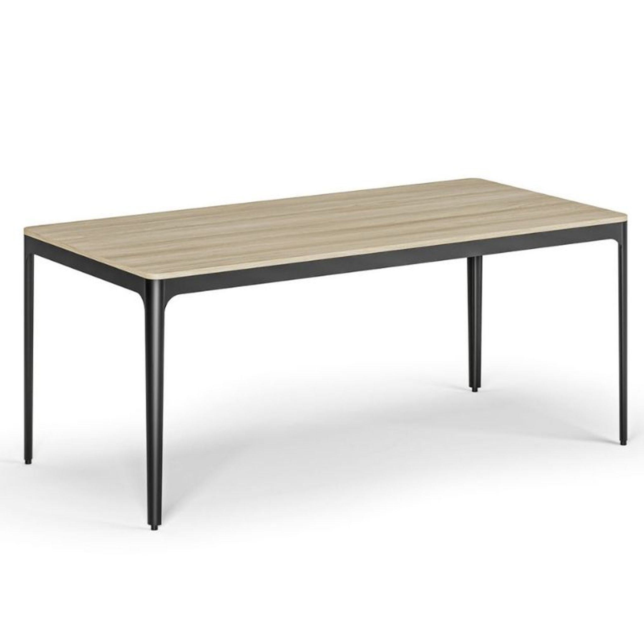 Konferenztisch, Besprechungstisch NOVA, 180 x 90 cm, abgerundete Kanten, Eiche natur Konferenztisch, Besprechungstisch NOVA, 180 x 90 cm, abgerundete Kanten, Eiche natur