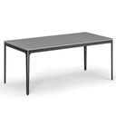 Konferenztisch, Besprechungstisch NOVA, 180 x 90 cm, abgerundete Kanten, Graphit Konferenztisch, Besprechungstisch NOVA, 180 x 90 cm, abgerundete Kanten, Graphit