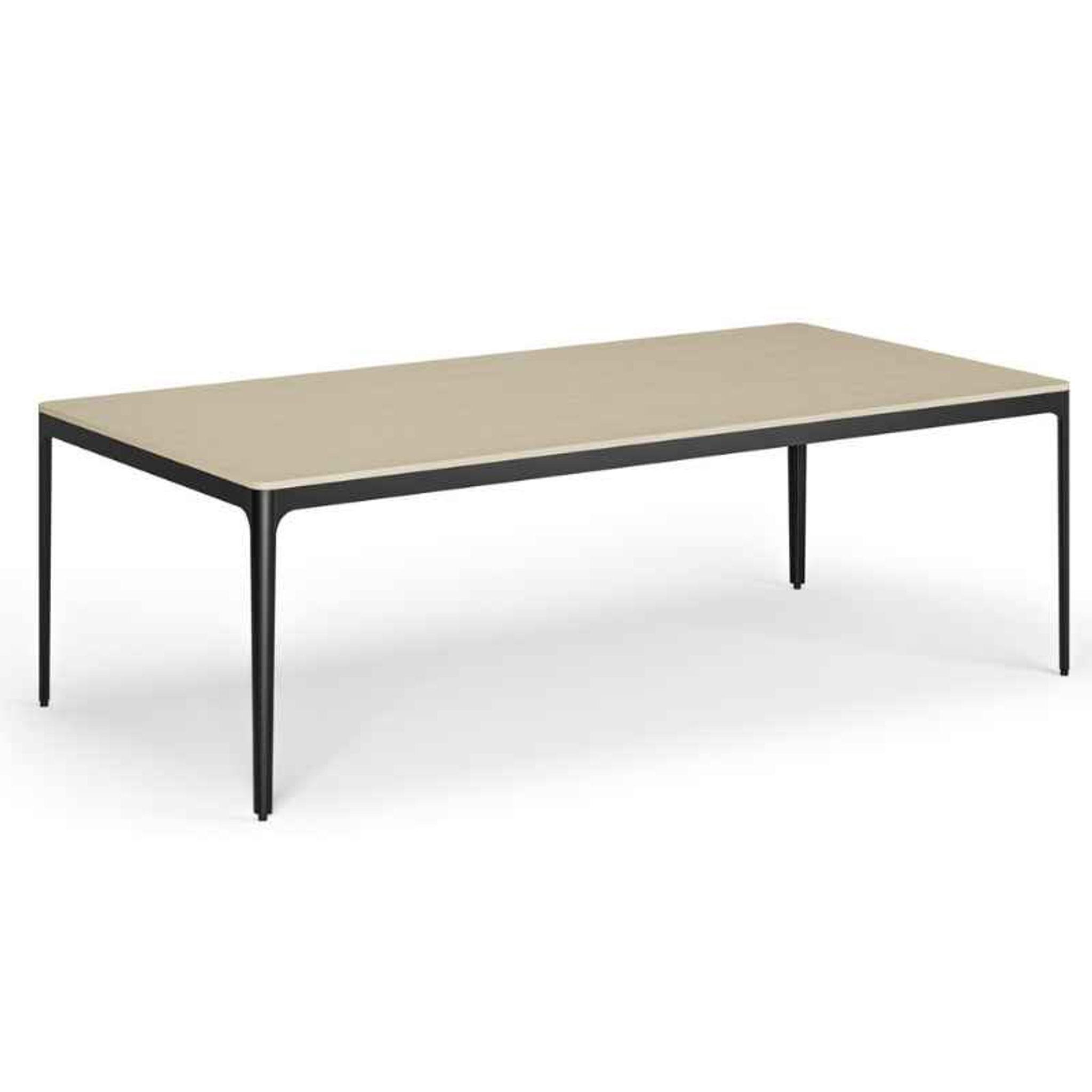 Konferenztisch, Besprechungstisch NOVA, 240 x 120 cm, abgerundete Kanten