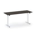 Konferenztisch klappbar FOLDING, 1600 x 800 mm, Wenge