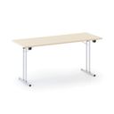 Konferenztisch klappbar FOLDING, 1800 x 800 mm, Buche