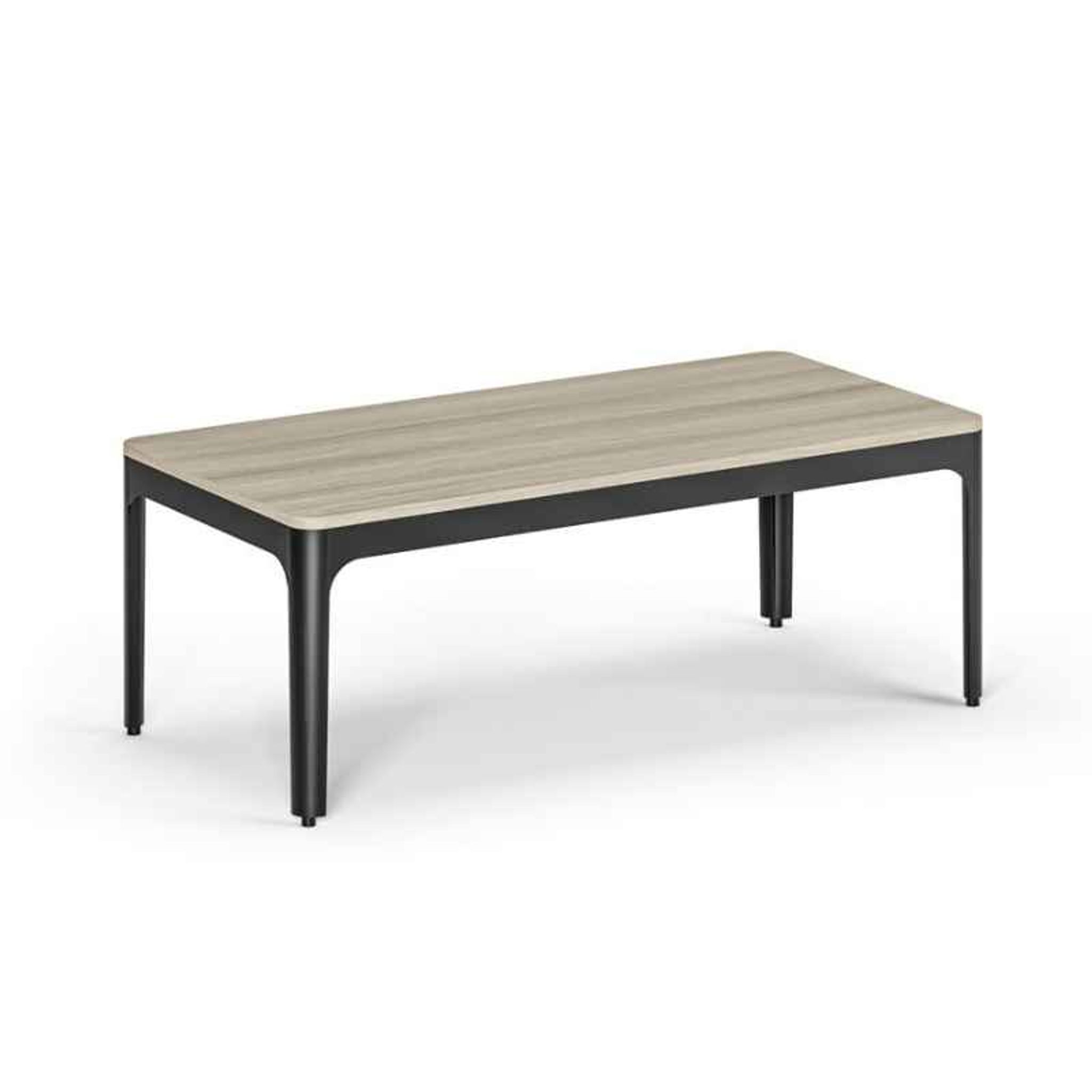 Konferenztisch NOVA, 120 x 60 cm, abgerundete Kanten, Eiche natur Konferenztisch NOVA, 120 x 60 cm, abgerundete Kanten, Eiche natur