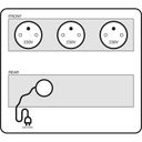Konferenztisch PRIMO SQUARE 180x80 cm, 2x Tischsteckdose TYP I - silber, weiß Konferenztisch PRIMO SQUARE 180x80 cm, 2x Tischsteckdose TYP I - silber, weiß