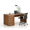 Kontener biurowy FRAME, 428 x 763 x 721 mm, orzech