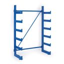 Konzolový regál, jednostranný, 2003 x 1379 x 624 mm, 6 pater