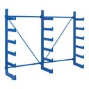 Konzolový regál, jednostranný, 2003 x 2708 x 624 mm, 6 pater