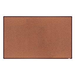 Korková nástenka boardOK v hliníkovom ráme, 2000 x 1200 mm, hnedý rám