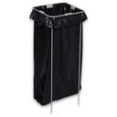 Koš na tříděný odpad 2x 70 L, úchyt na pytel, černý/černý