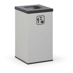 Koš na tříděný odpad 42 l, stojan na odpadkové pytle, šedá/tmavě šedá