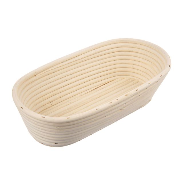 Koszyk do pieczywa owalny, rattan, 32 x 15 x 9 cm, 3 szt