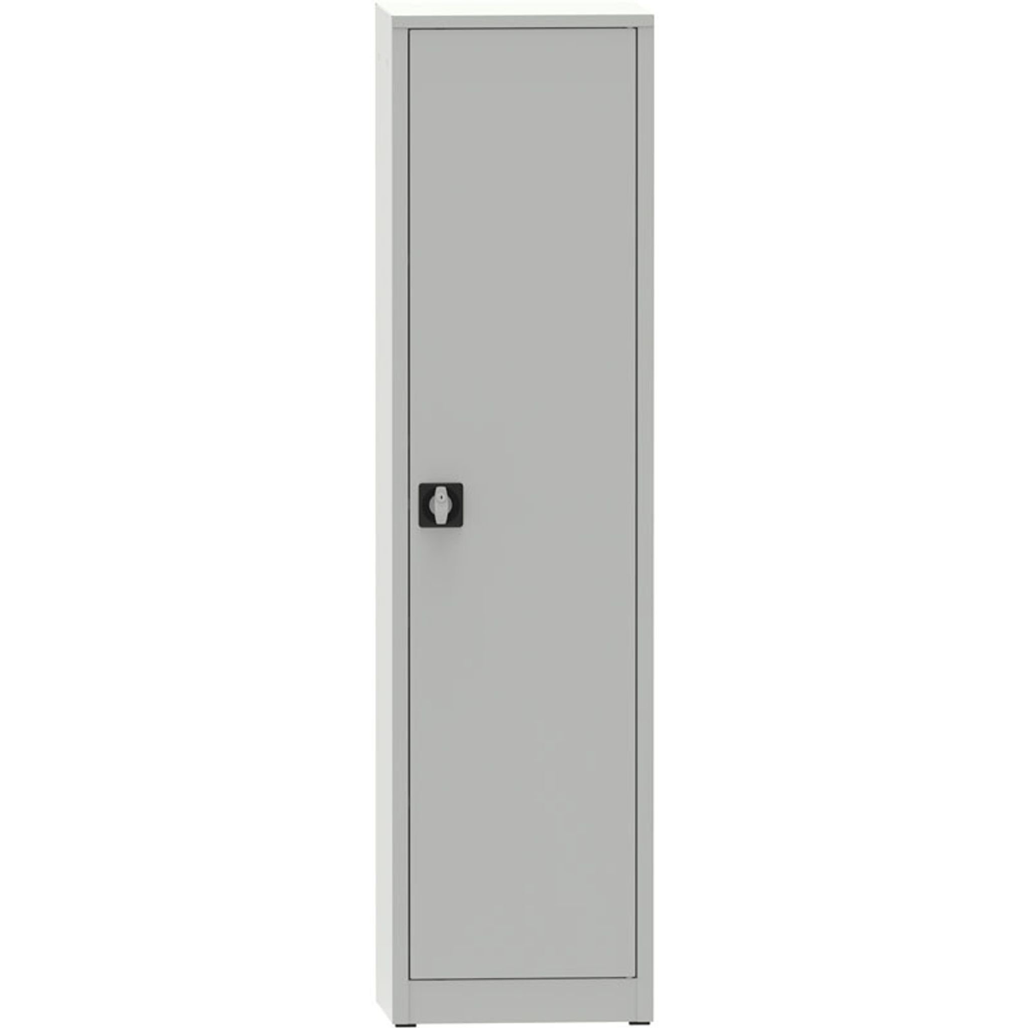 KOVONA Werkstattregalschrank, 4 Fachböden, geschweißt, 508 x 500 x 1950 mm