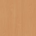 Kovová šatníková skrinka Z, 4 oddiely, 1850 x 600 x 500 mm, cylindrický zámok, laminované dvere, buk
