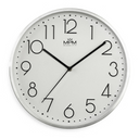 Kovové hodiny biele MPM Metallic Elegance ∅ 300 × 40 mm