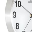 Kovové hodiny strieborné PRIM Radio Control ∅ 303 × 45 mm