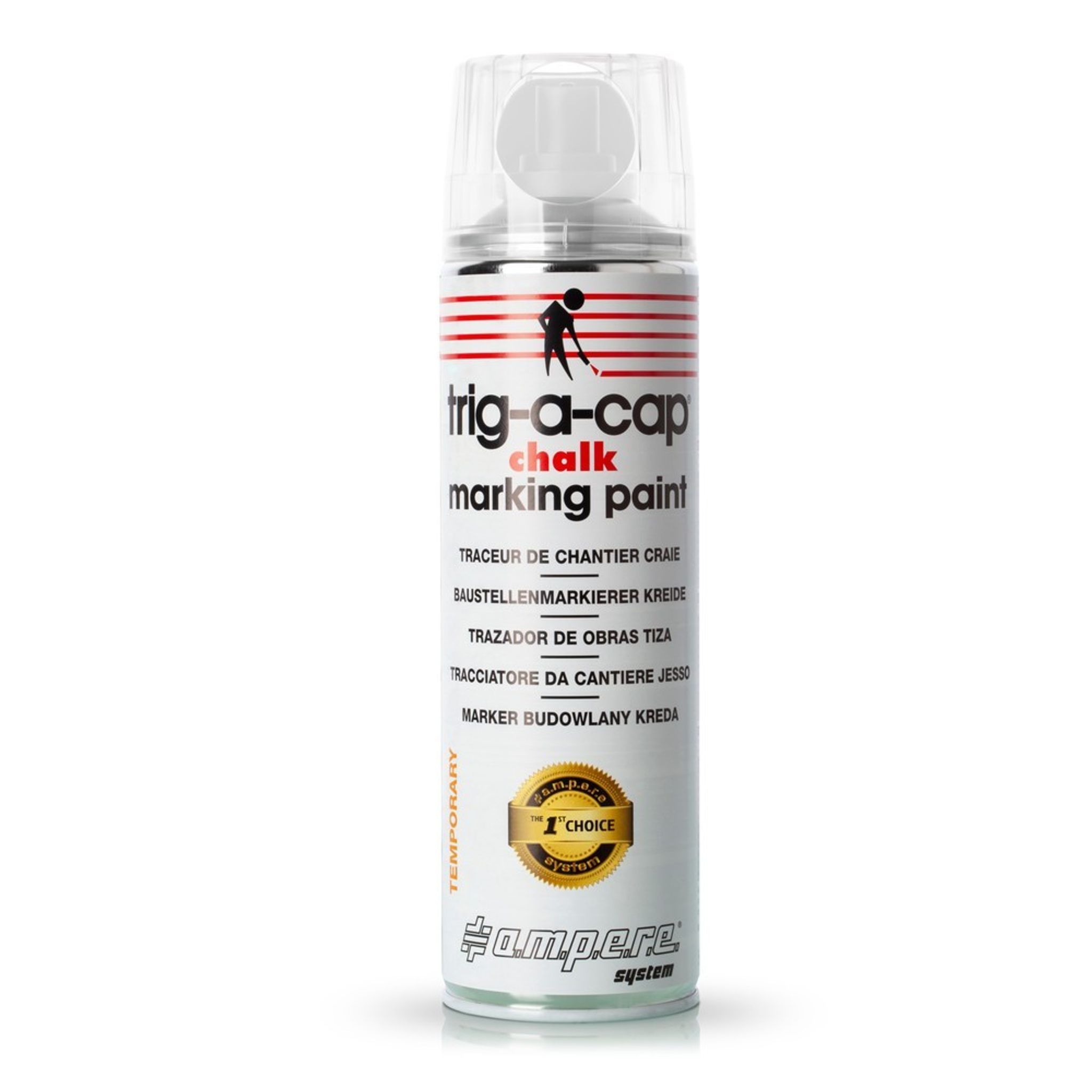 Kreda w sprayu TRIG-A-CAP CHALK, biała