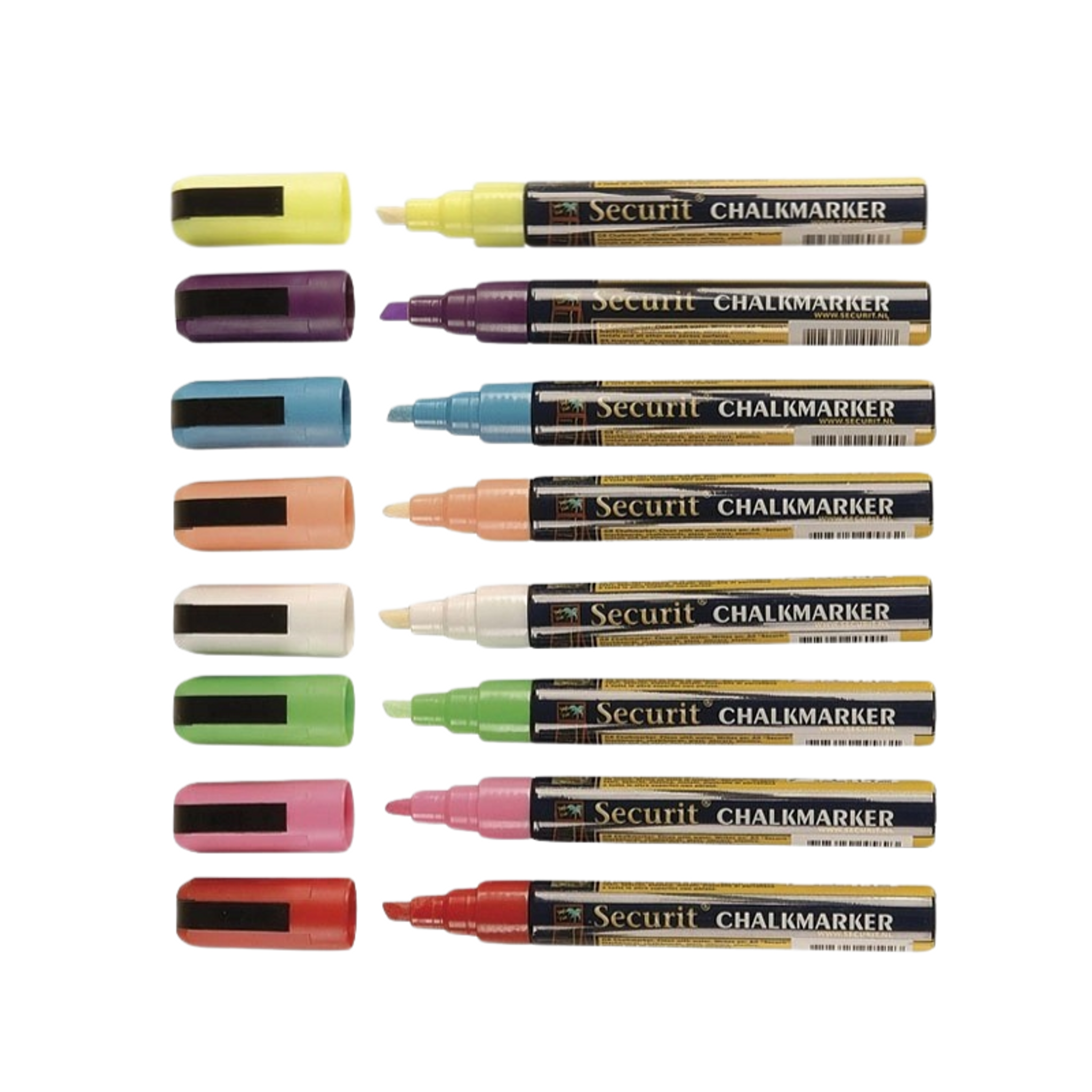 Kreidenmarker, Spitze 2-6 mm, Farbenmix, 8 Stk.