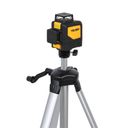 Křížový laser se zeleným paprskem 360°, samonivelační