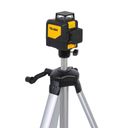 Krížový laser so zeleným lúčom 360°, samonivelačný